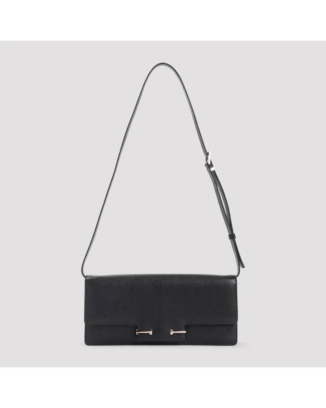 Tom Ford Black Double T Shoulder Bag