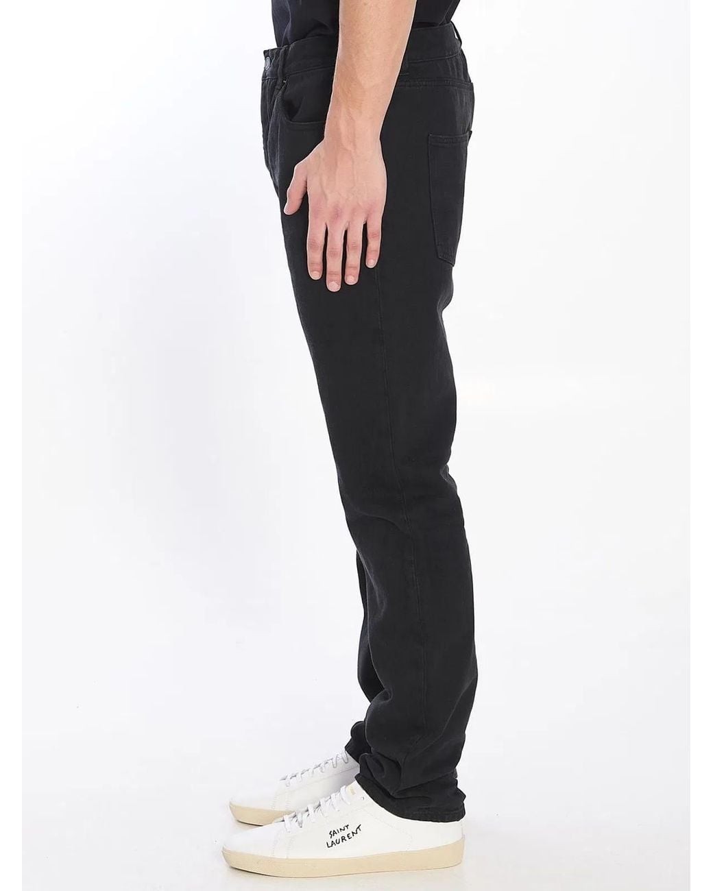 Saint Laurent Black Slim-Fit Jeans for men