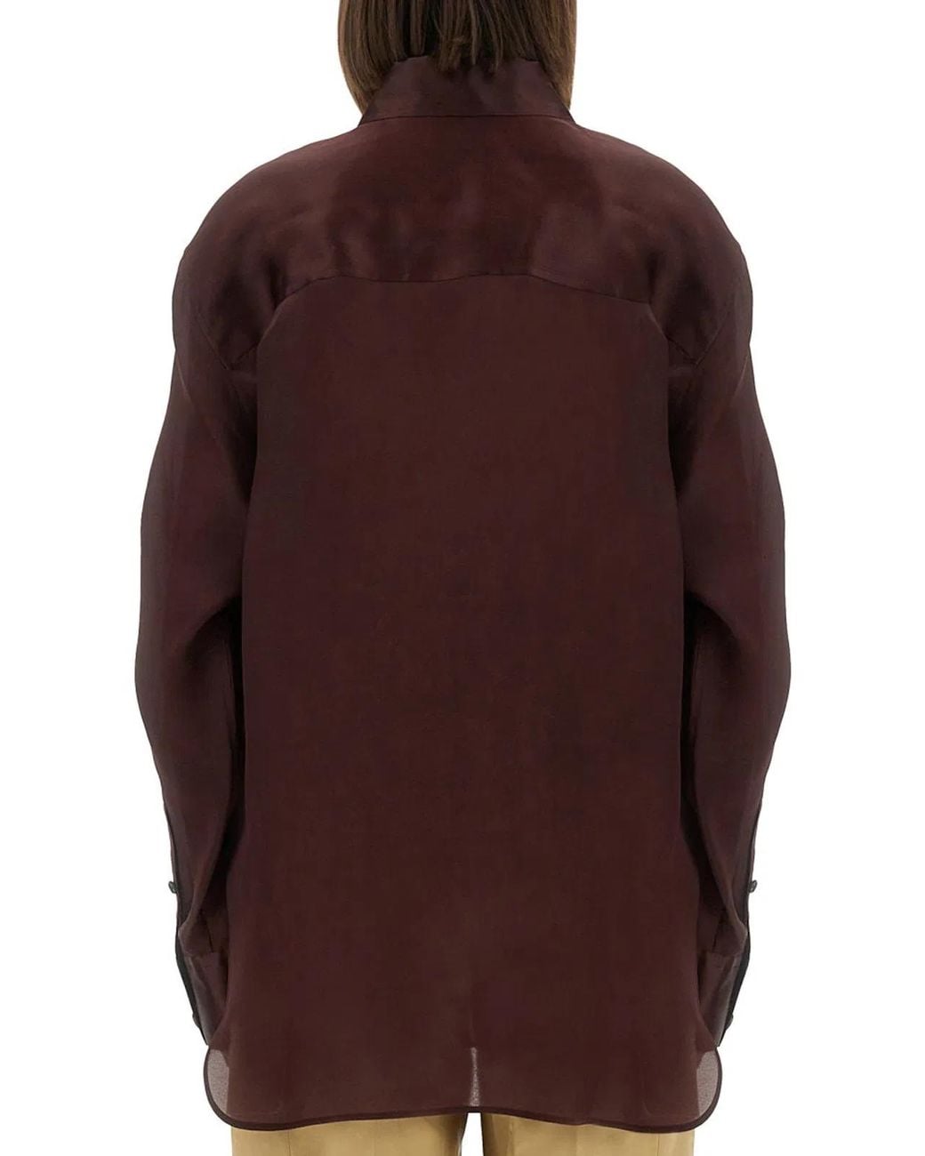 Khaite Brown Top Matteo
