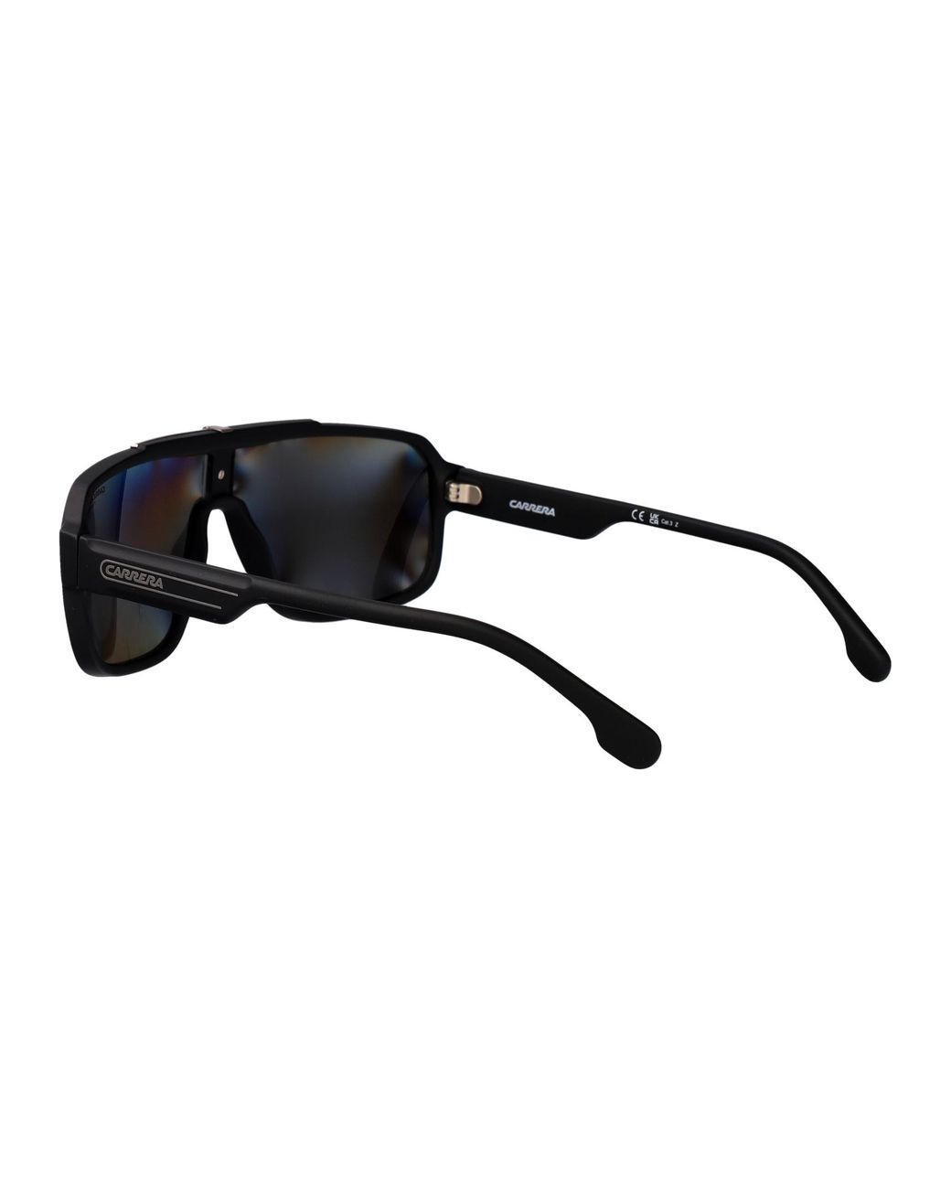 Carrera Black Matte Dark Ruthenium Polyamide Sunglasses for men