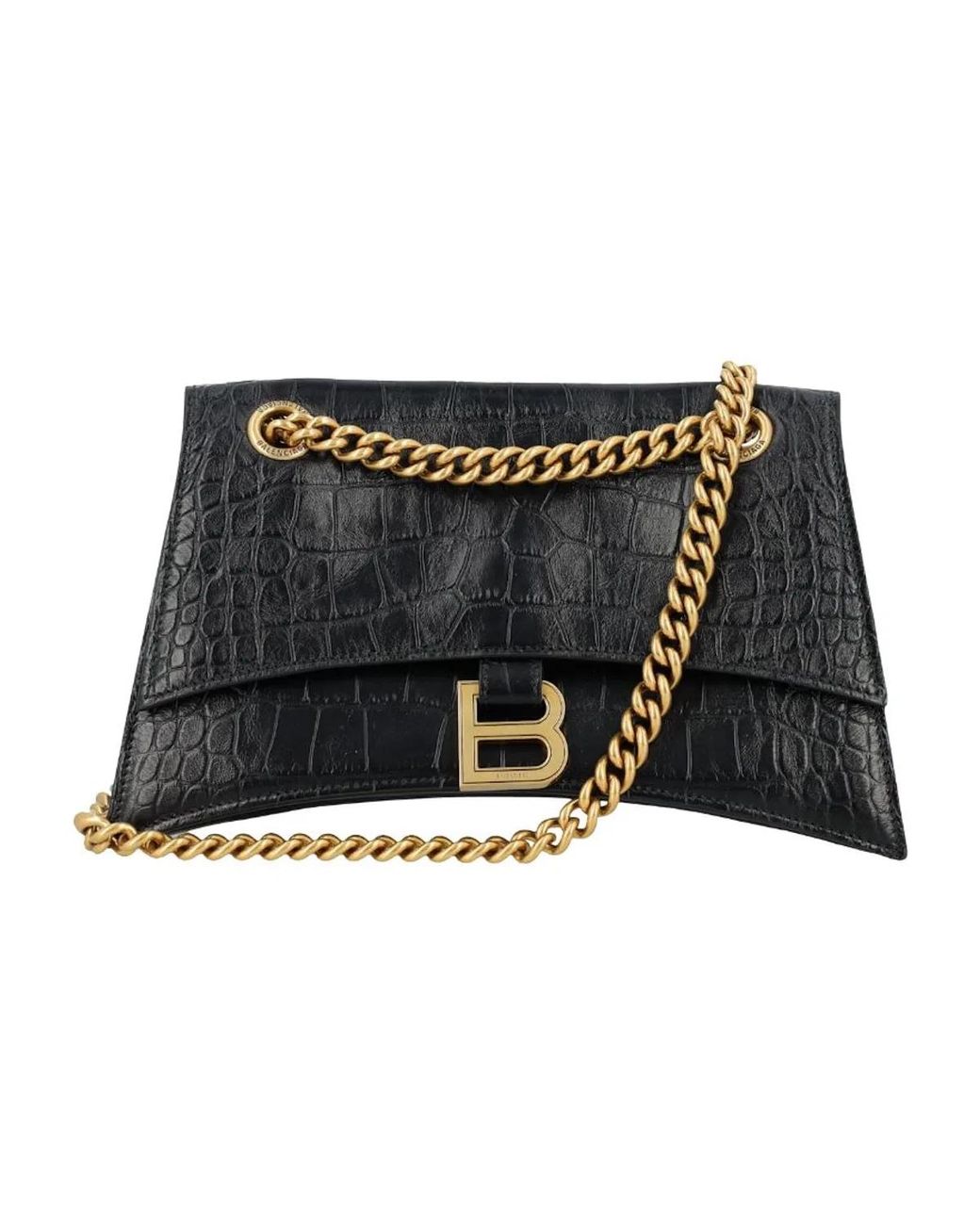 Balenciaga Black Crush Chain S Bag