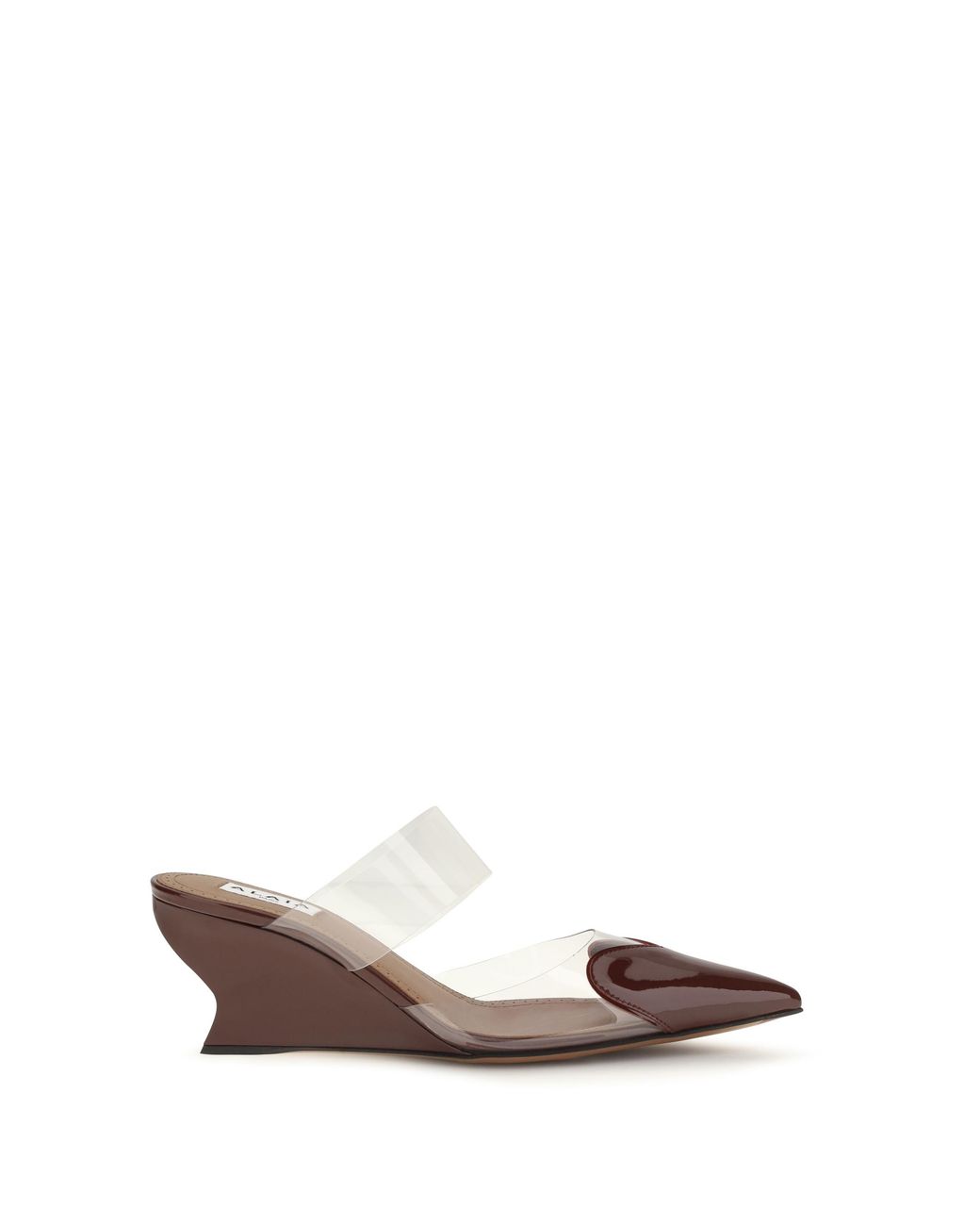 Alaïa Multicolor Alaia Le Coeur Patent Leather Mules