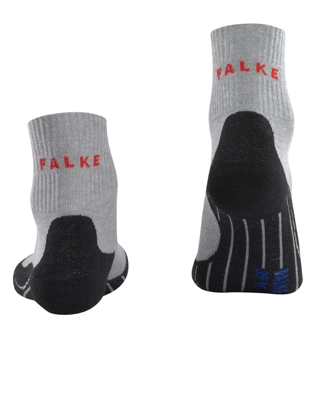 Falke Gray Tk2 Explore Cool Short Socks for men