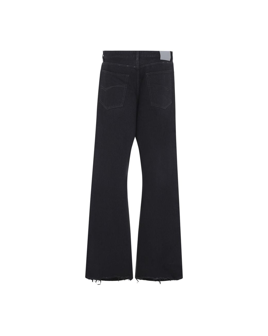 Balenciaga Black Vintage Regular Fit Jeans for men