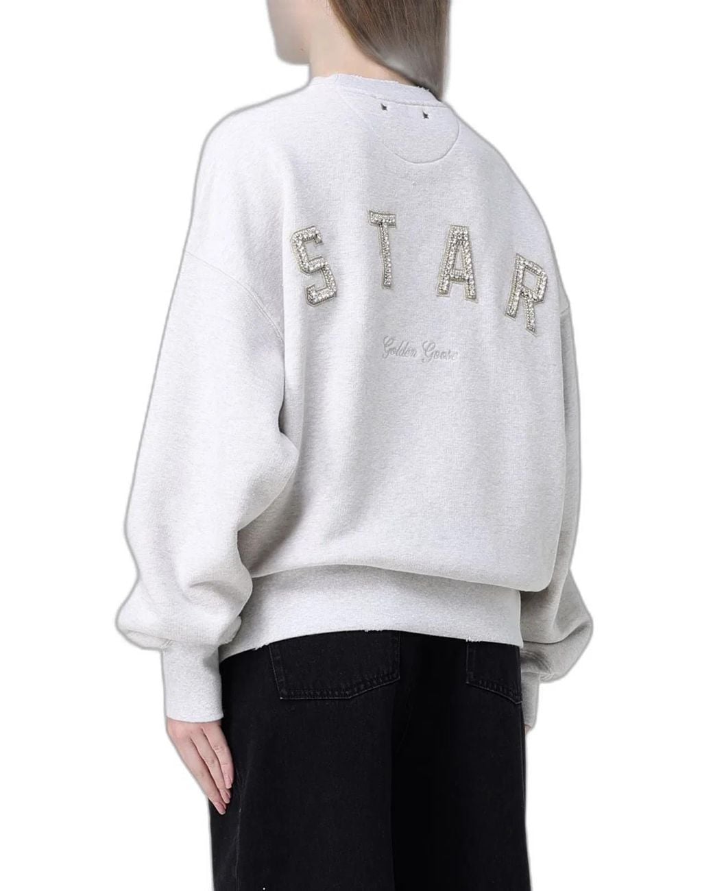 Golden Goose Deluxe Brand White Vintage Cotton Sweater