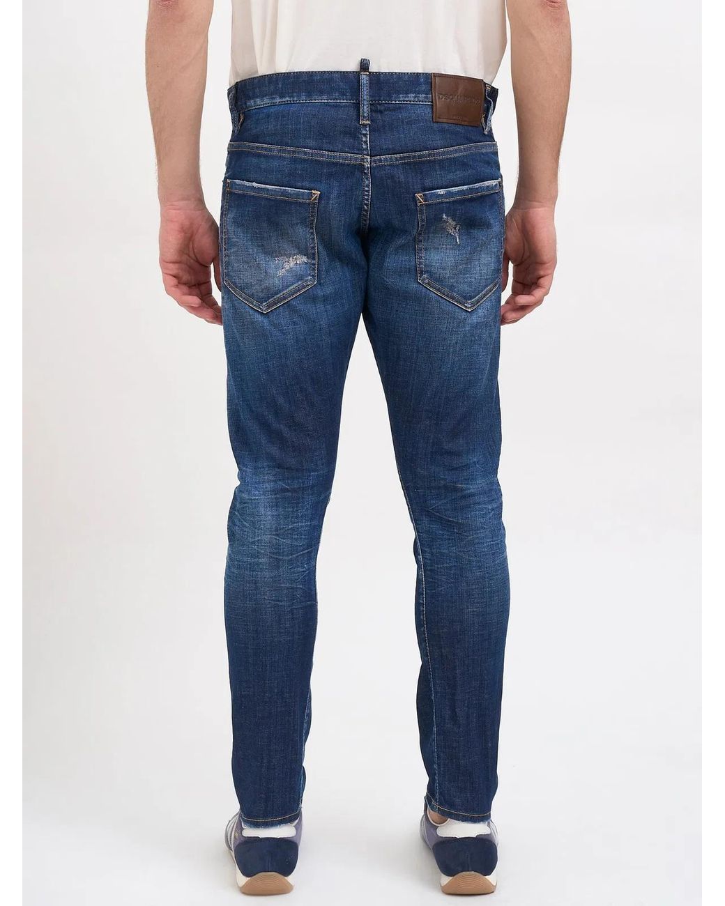 DSquared² Blue Kawaii Denim Pants for men