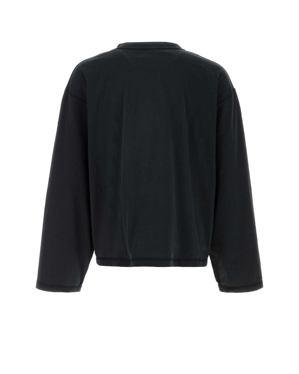 Purple Denim Black Knit Tops for men