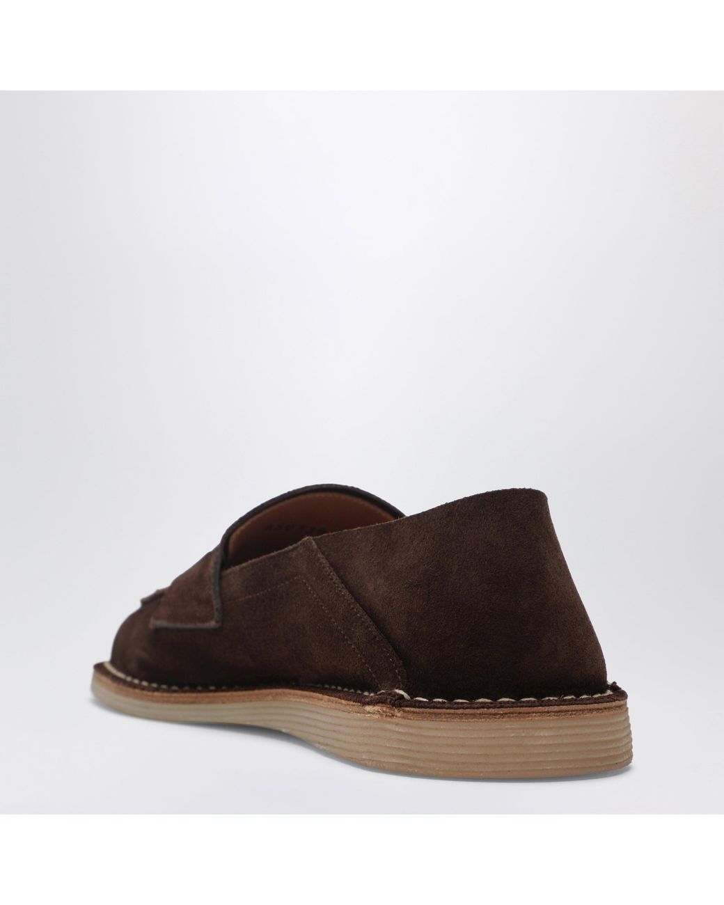 Dolce & Gabbana Brown New Florio Ideal Suede Calfskin Slippers for men