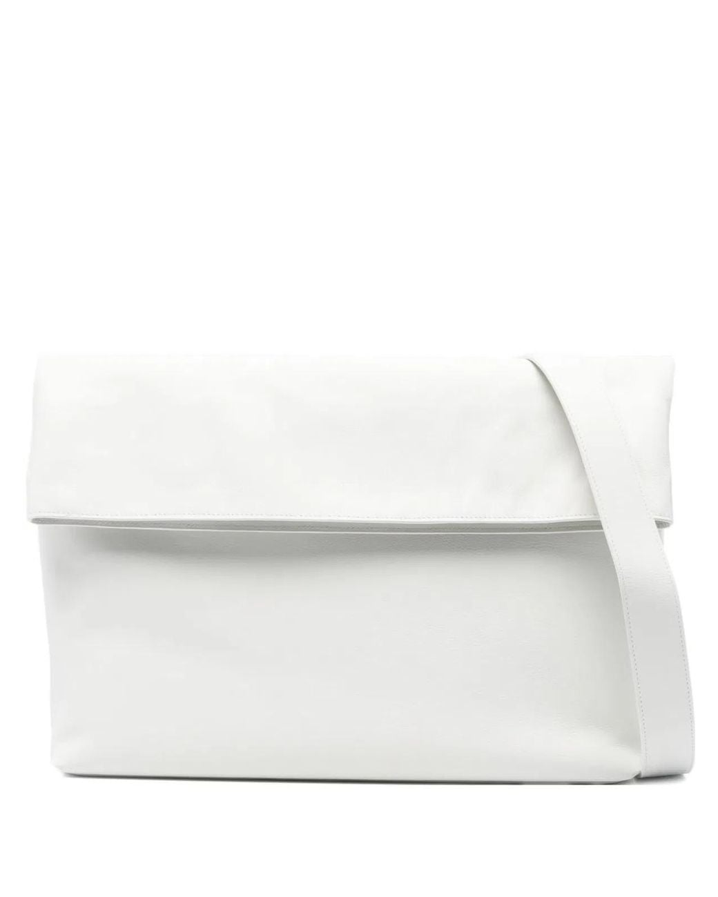 Herskind White Sofia Leather Tote Bag