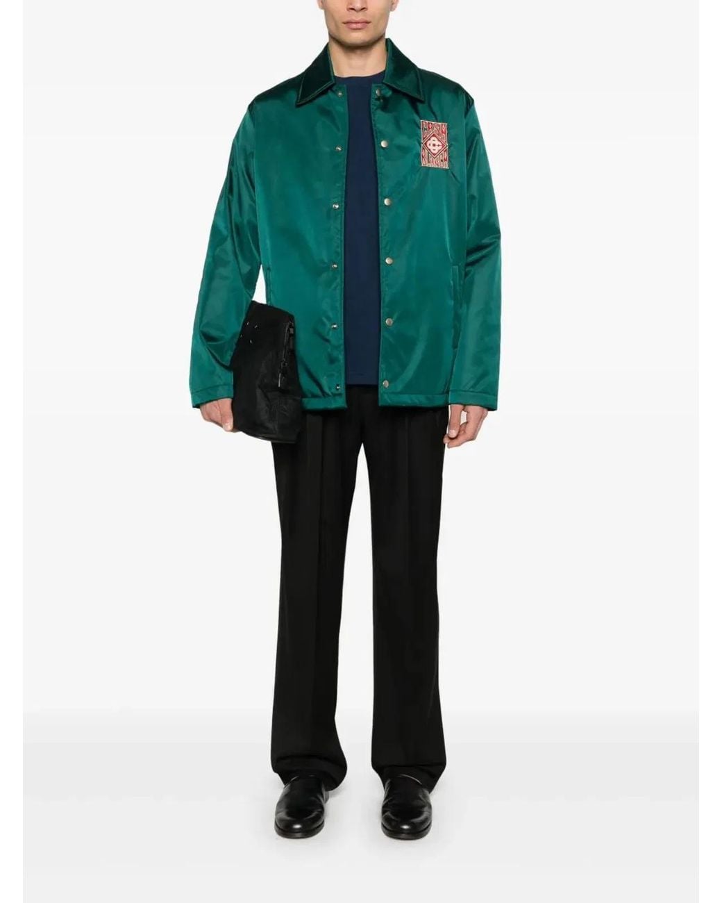 Casablanca Green Stadium Jacket for men