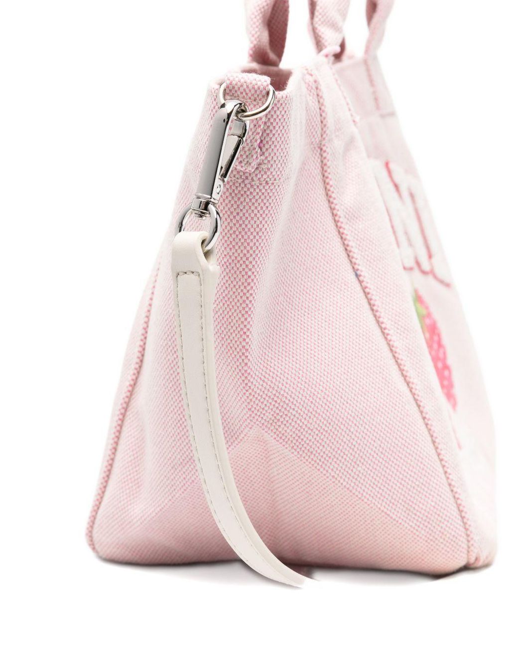 Ganni Pink Small Tote Bag