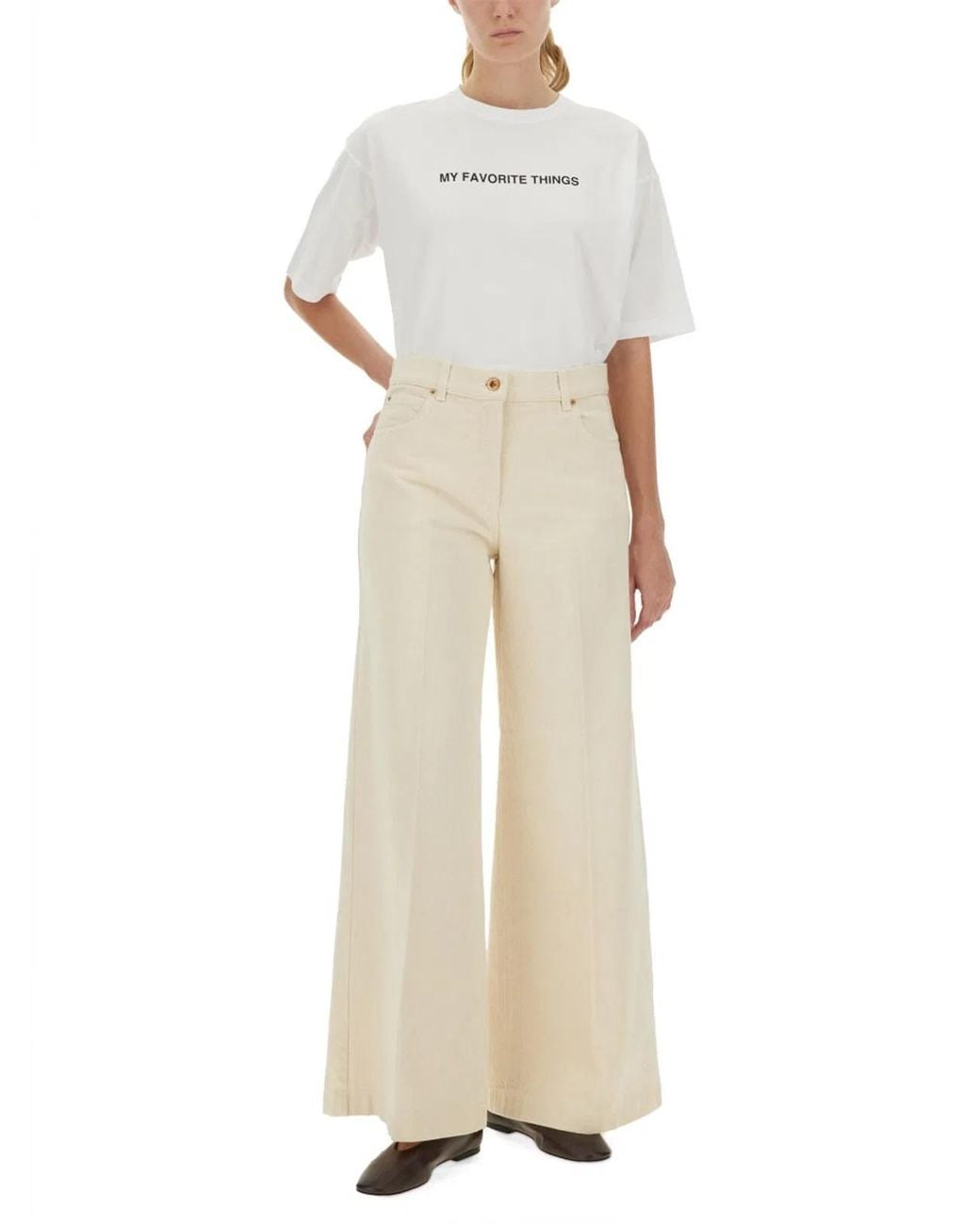 Aspesi White Jeans
