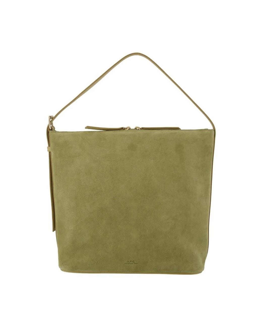 A.P.C. Green Vera Shoulder Bag