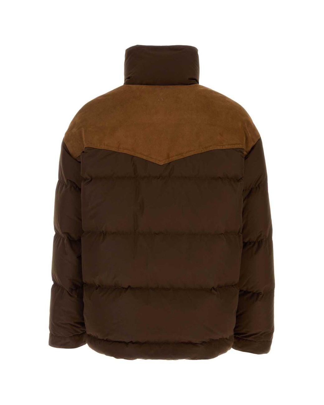 AMI Brown Down Jacket for men