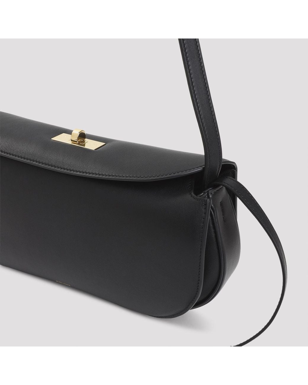 Céline Black New Turnlock Shoulder Bag