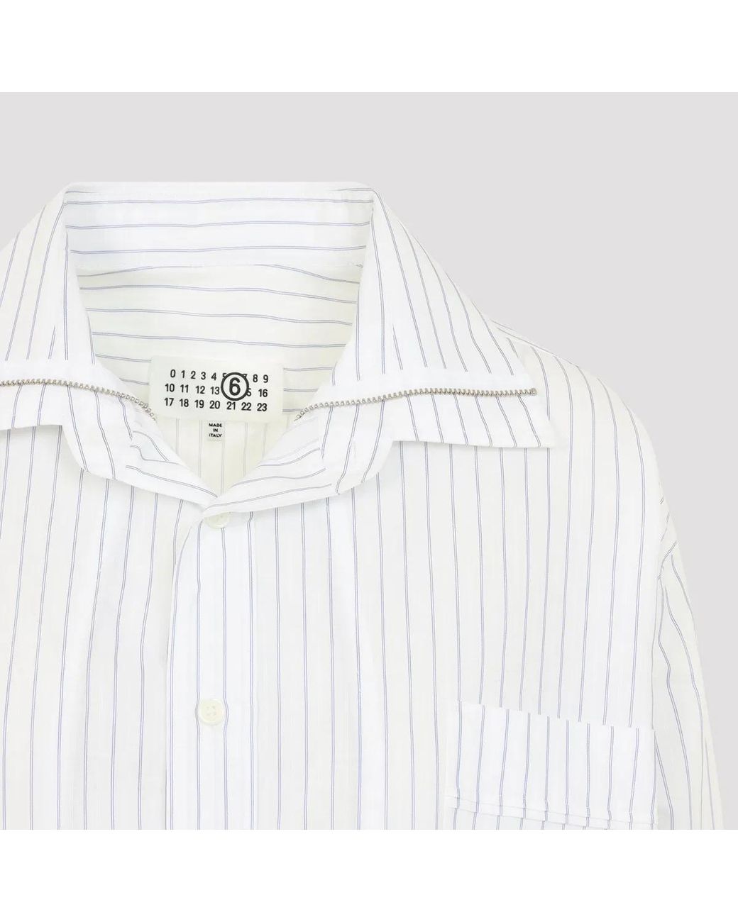 MM6 by Maison Margiela White Cotton Shirt