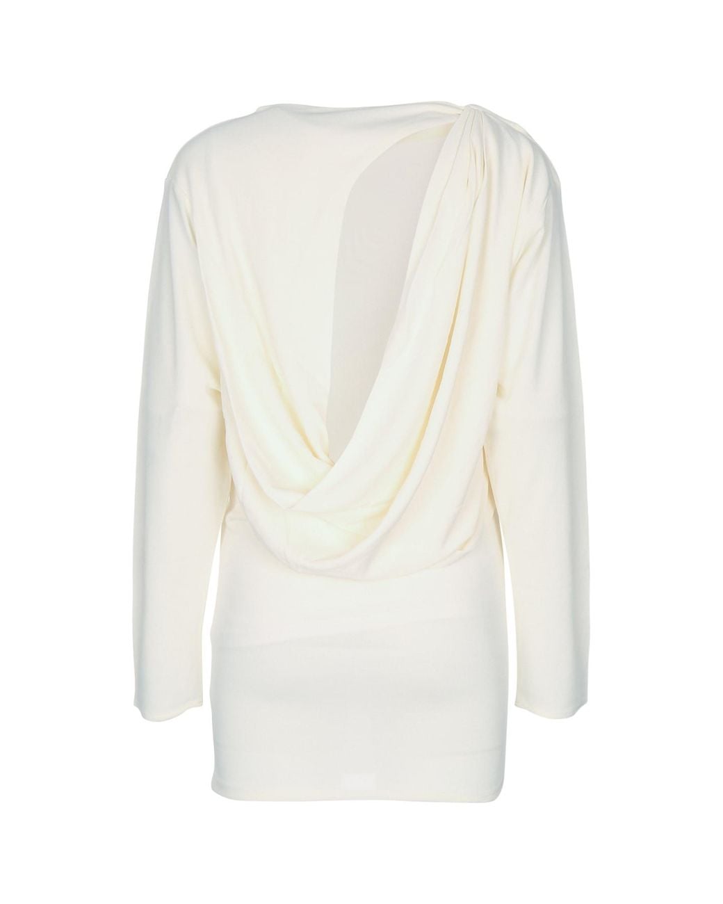 Jacquemus White Robe Mistral Dress