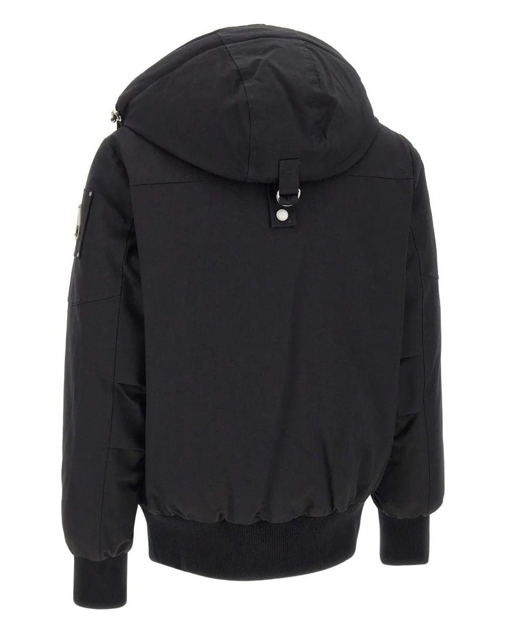 Moose Knuckles Black Debbie Down Bomber
