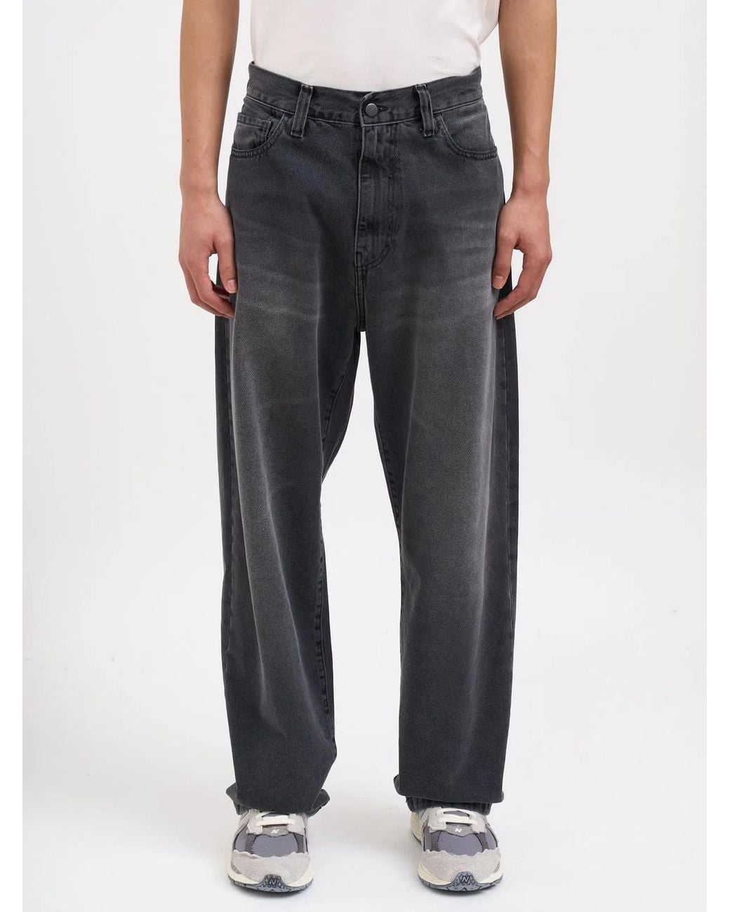 Carhartt Black Landon Pant 'Robertson' Denim for men