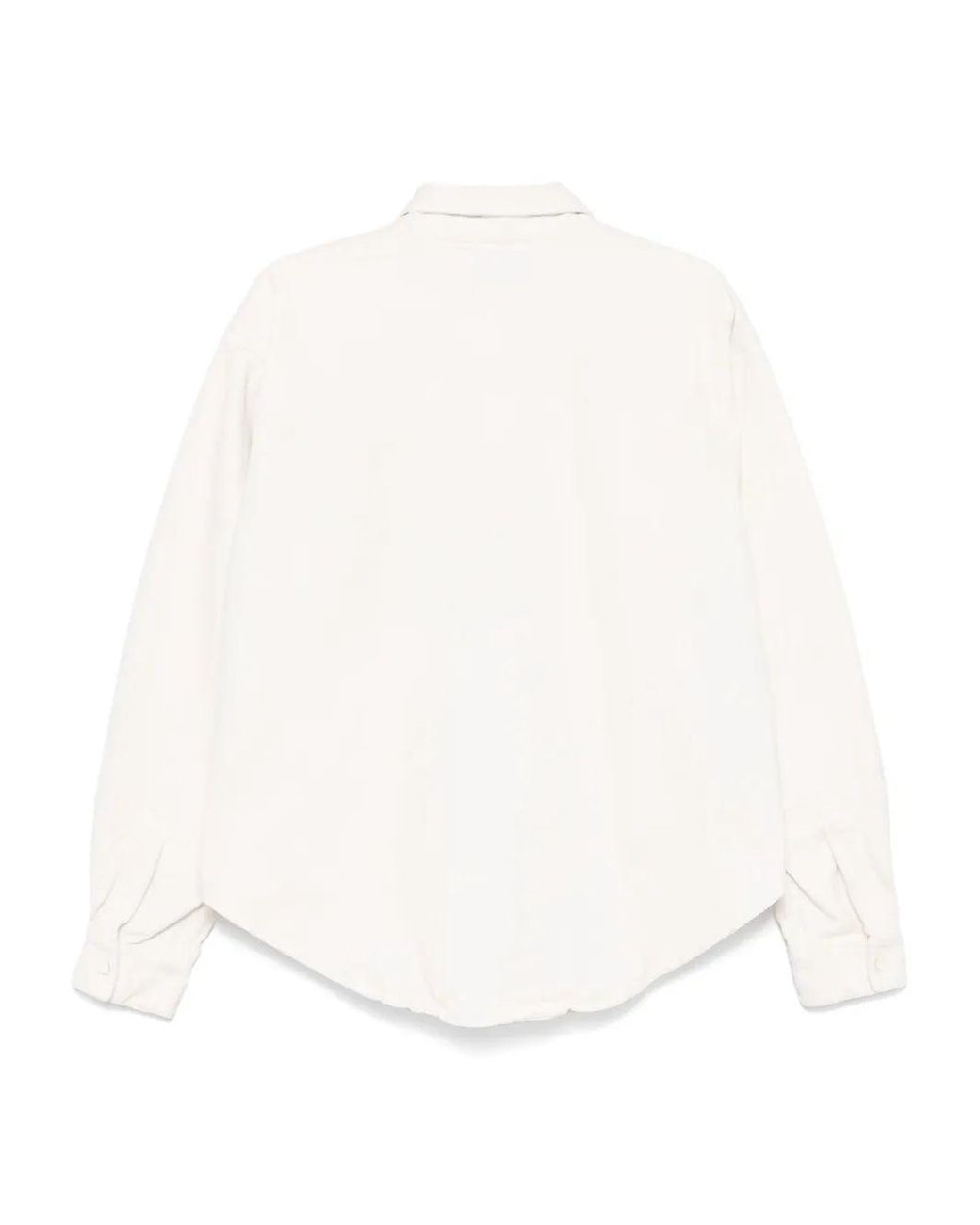 Balenciaga White Jean Natural Overshirt