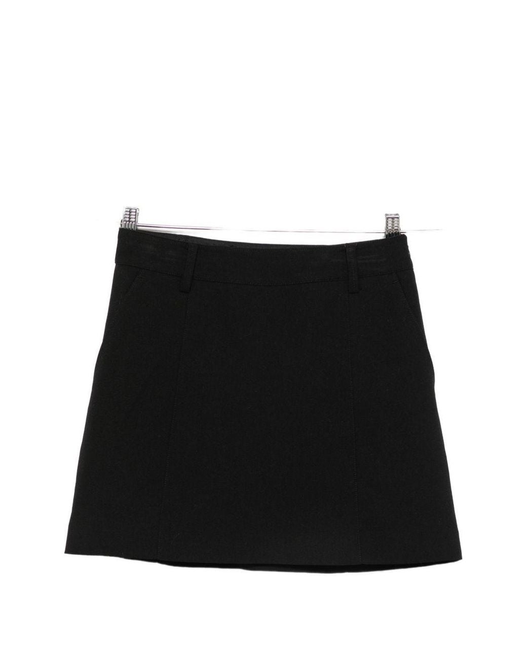 DUNST Black Mini Skirt