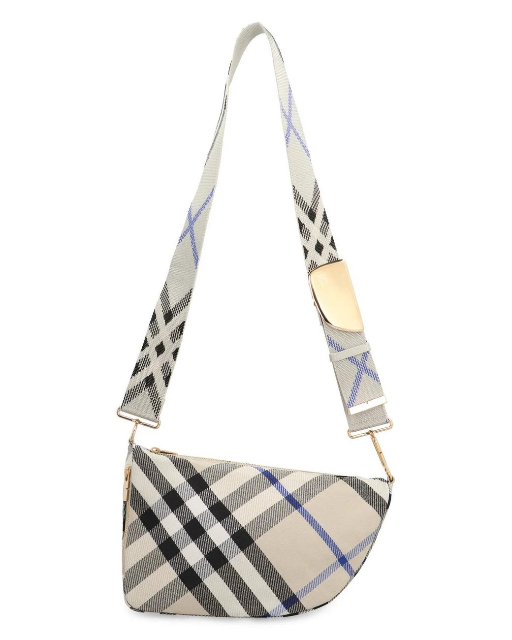 Burberry Metallic Shield Messenger Bag