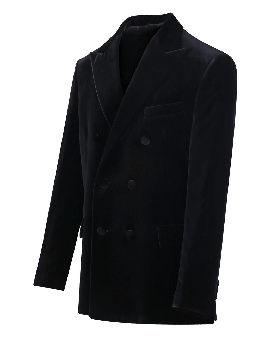 Golden Goose Deluxe Brand Black Journey M's Double Breasted Blazer for men