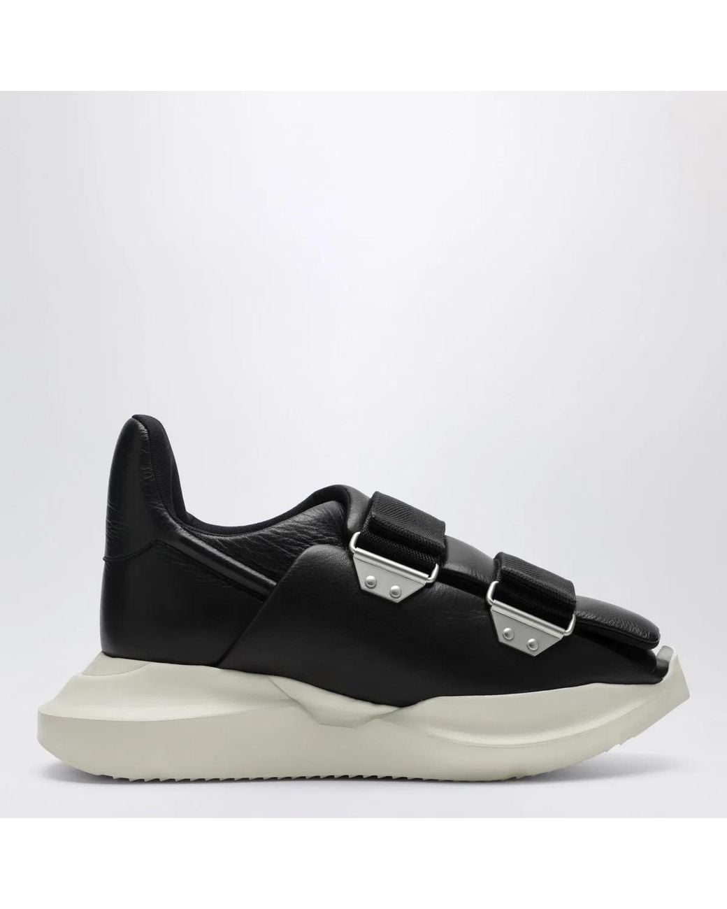 Rick Owens Black Temple Burrito Geth Sneakers for men