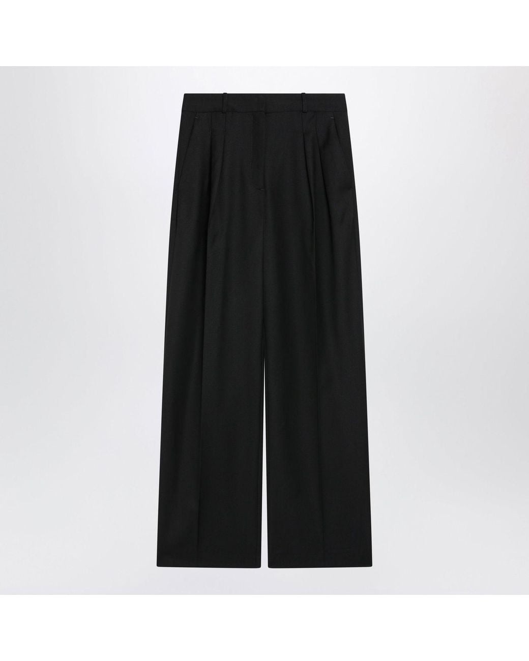 Loulou de Saison Black Pleated Pants