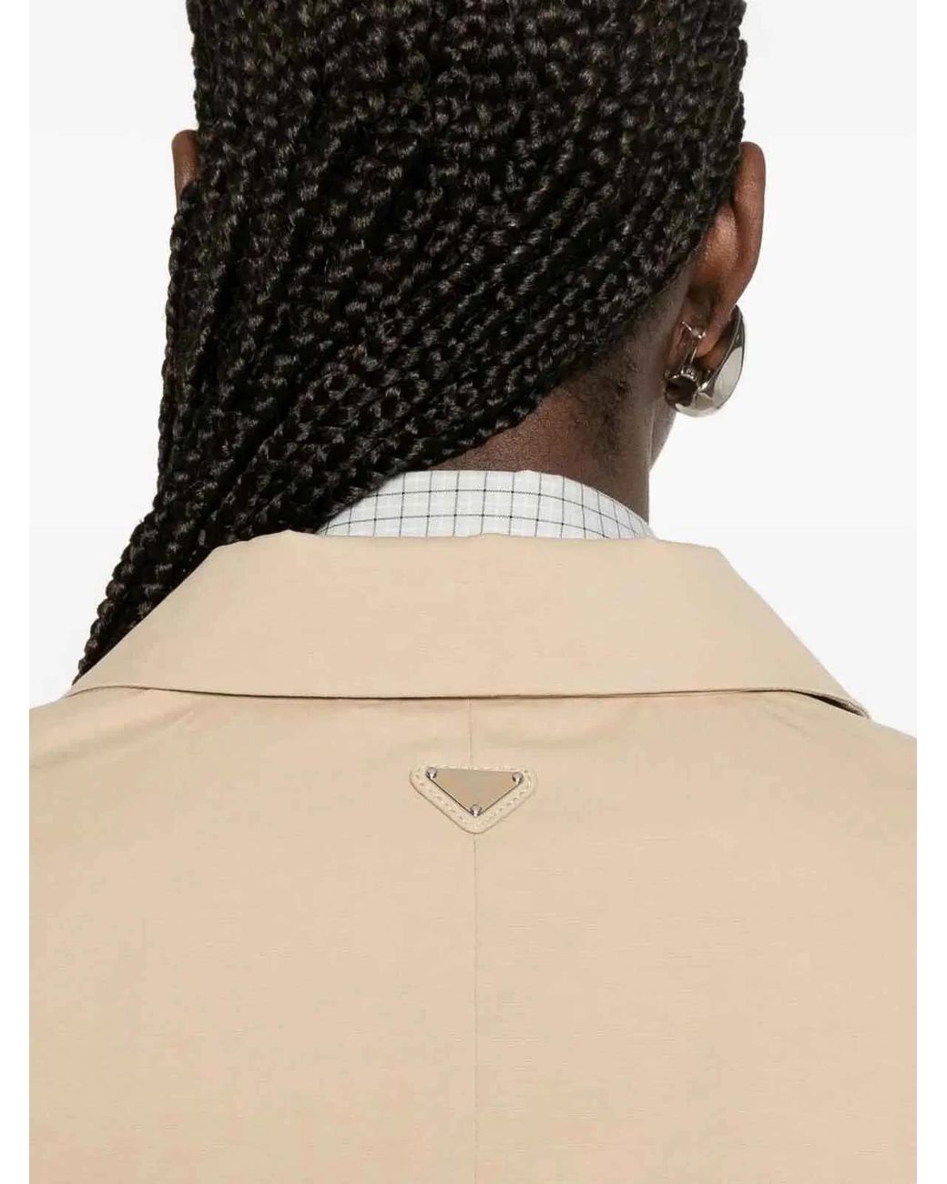 Prada Natural Cotton Blazer