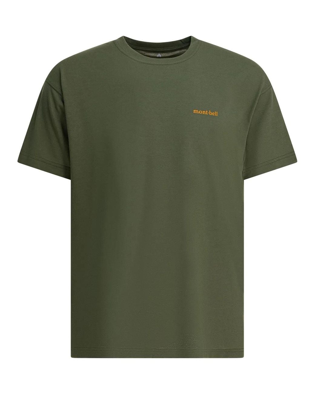 Montbell Green "Wickron T Mountains & Sun" T-Shirt for men