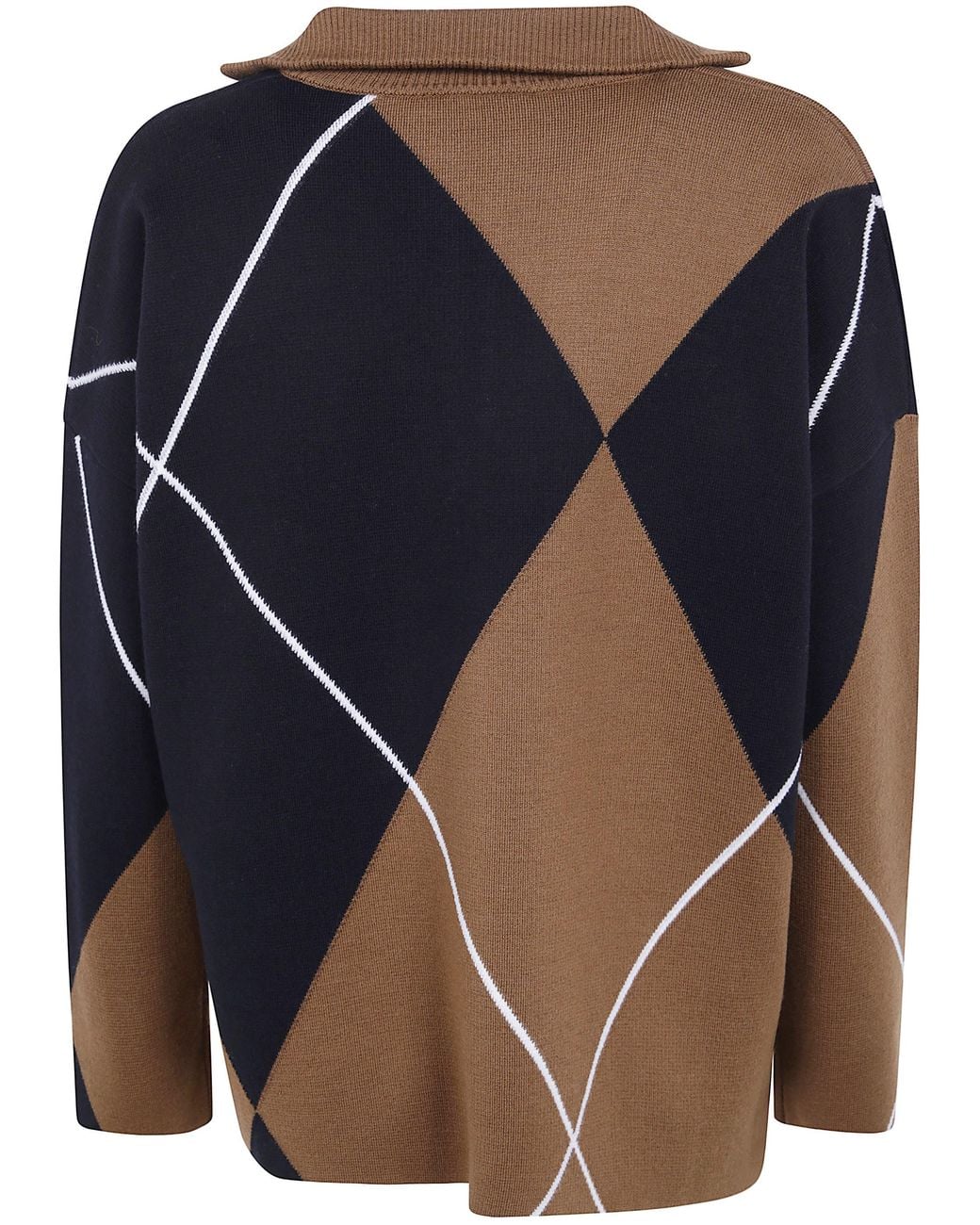 Max Mara Blue "Mxm Sala" Oversized Sweater