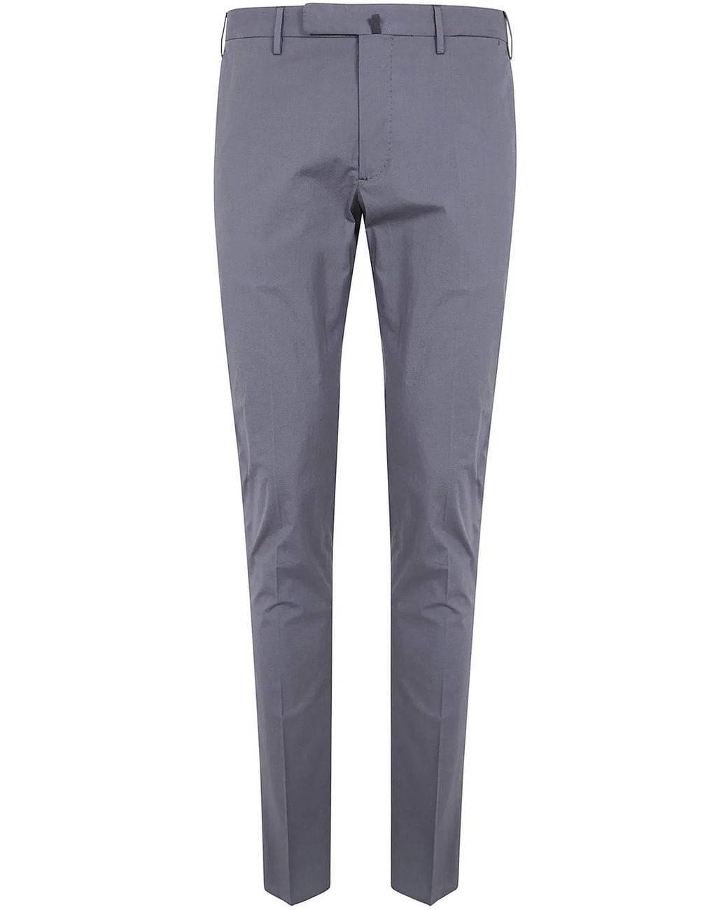 Incotex Gray Classic Chino Trousers for men