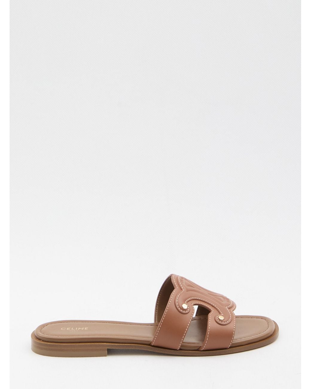 Céline Brown Triomphe Mule 15