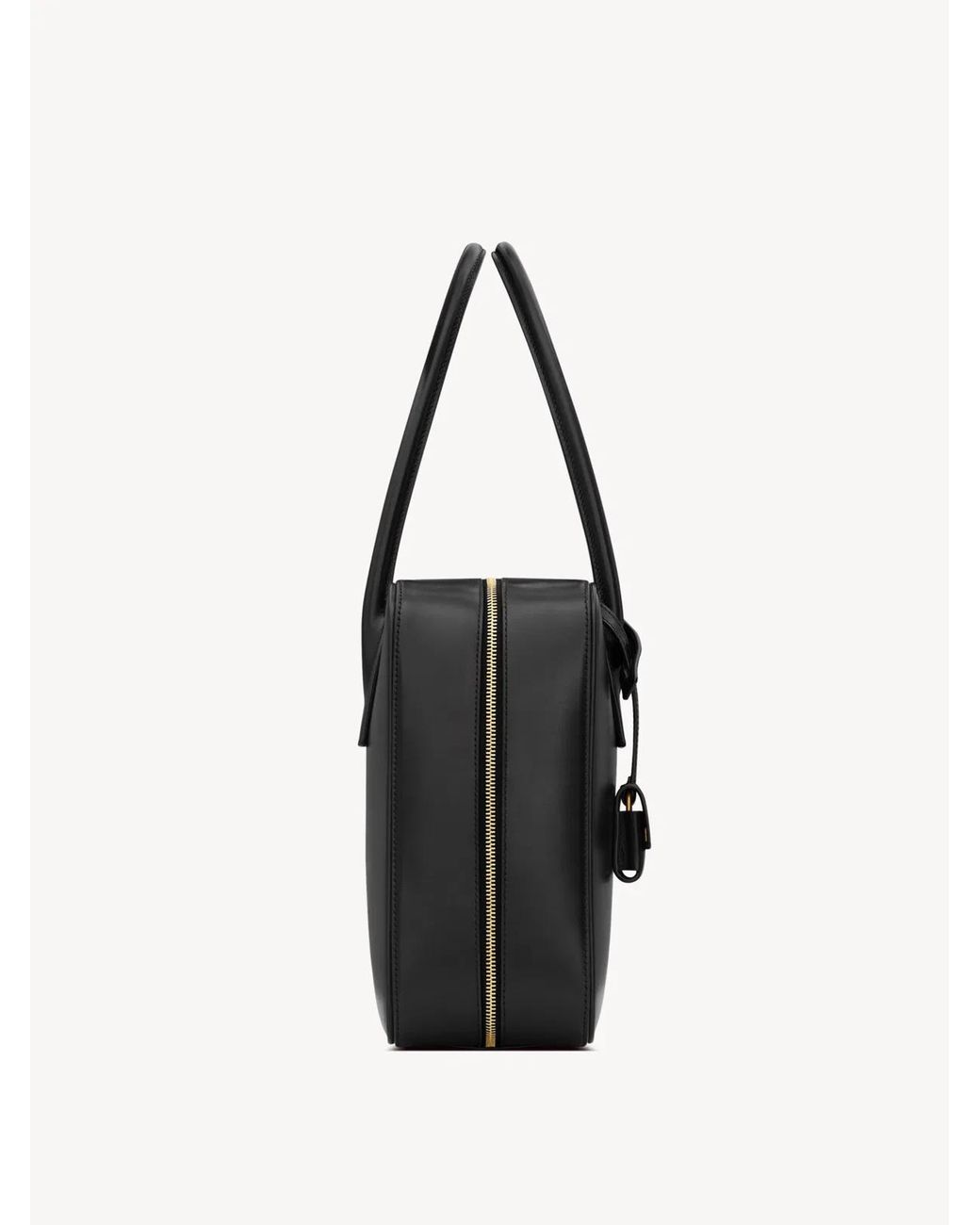 Saint Laurent Black Sac De Jour Trunk Bag