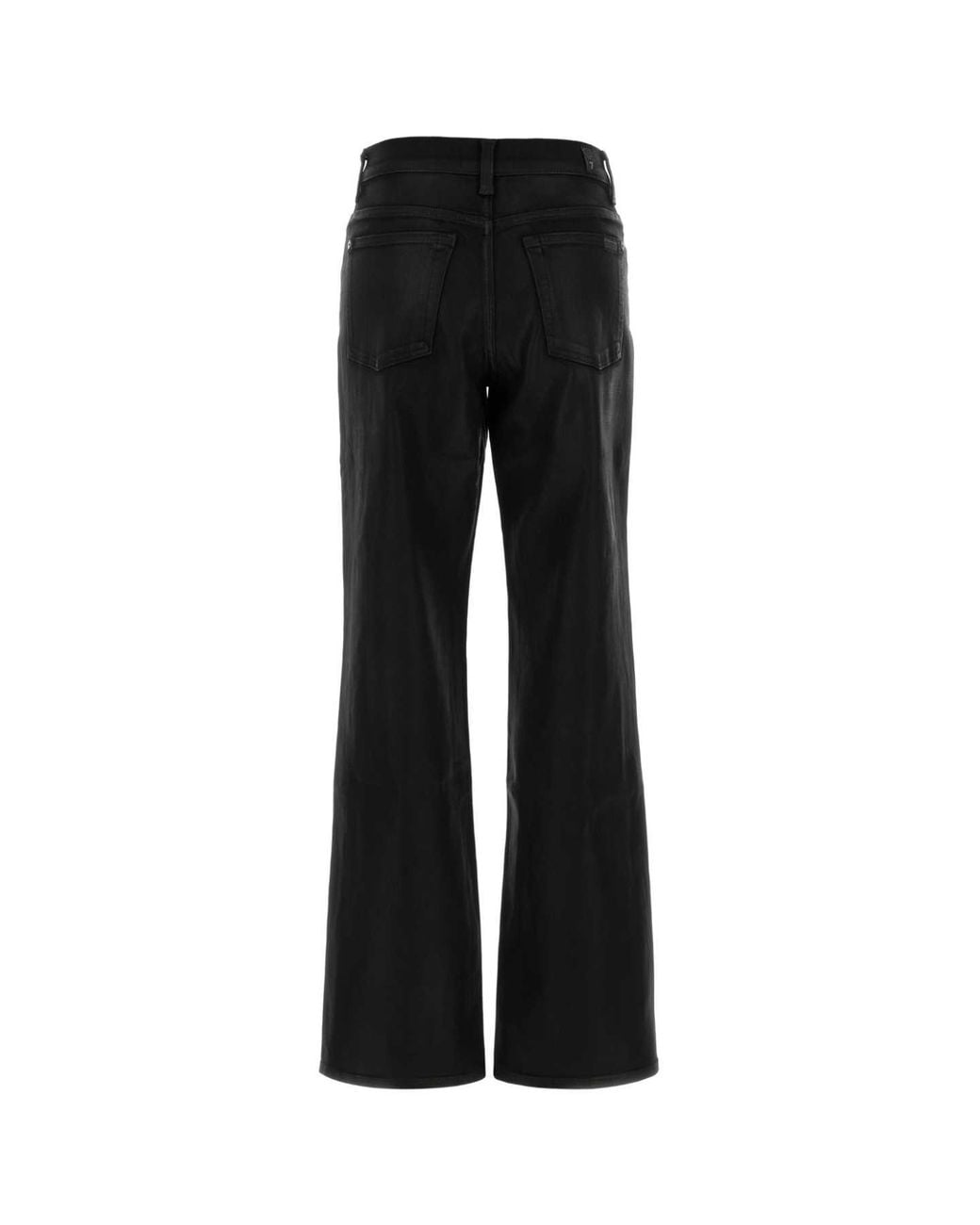 7 For All Mankind Black Stovepipe Straight