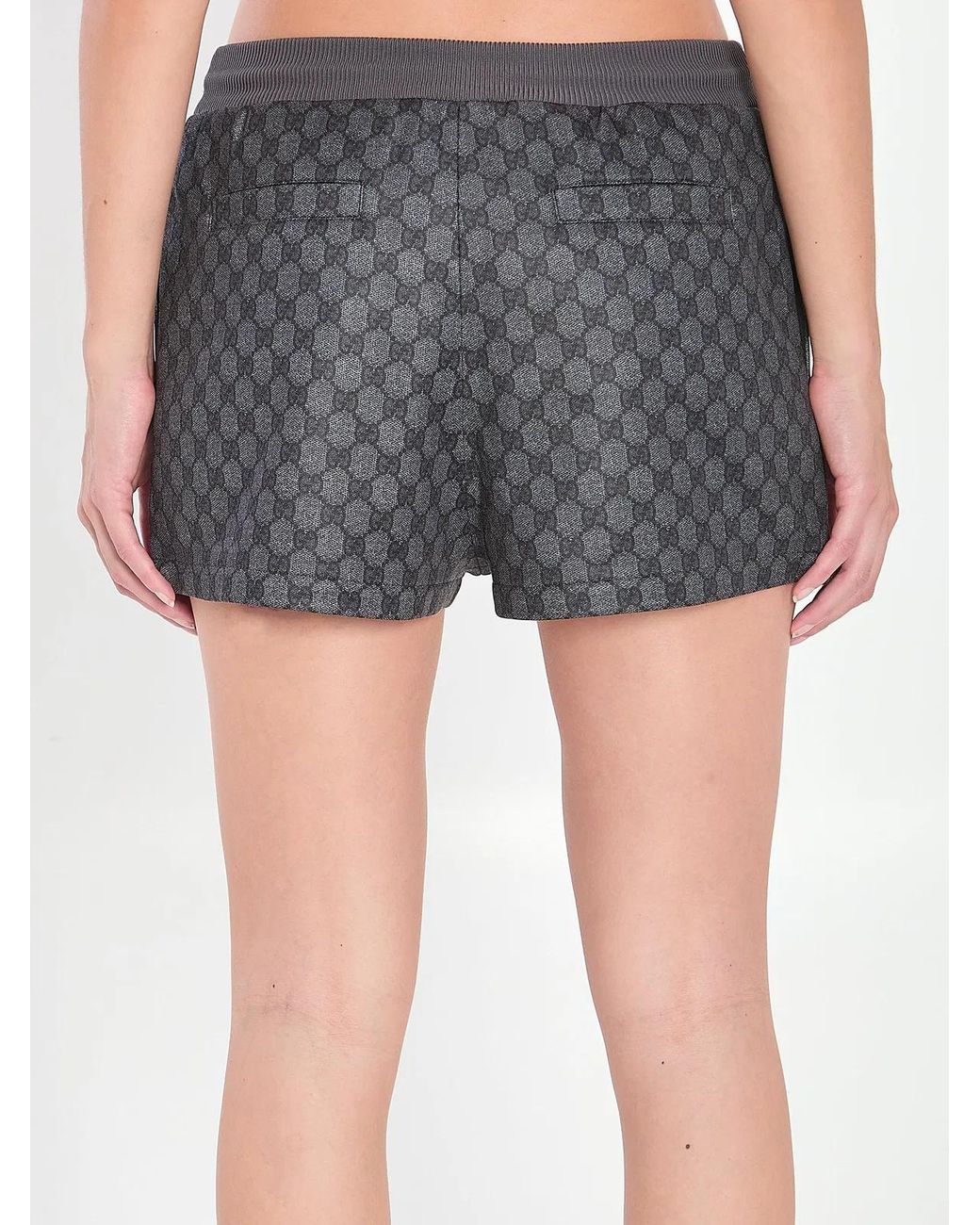 Gucci Gray Gg Shorts