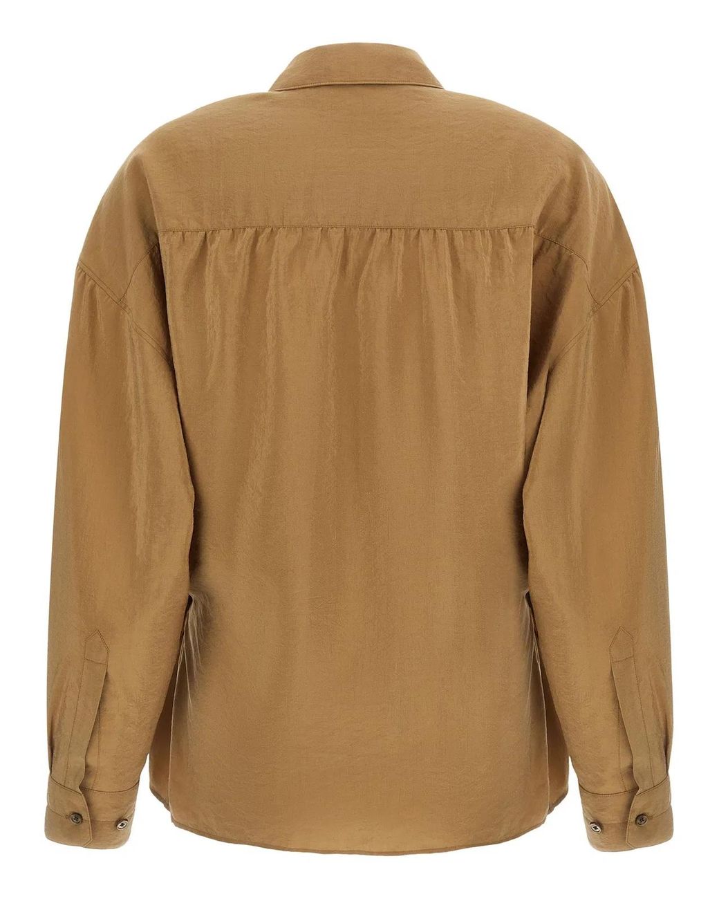Lemaire Brown 'Twisted' Shirt