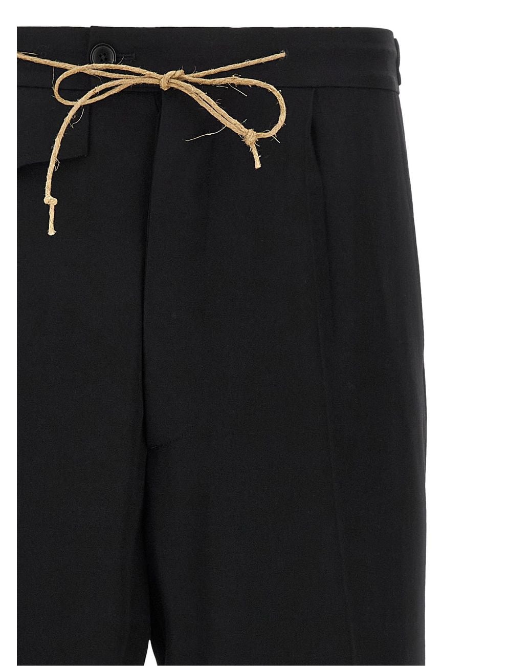 NAMACHEKO Black 'Perkin' Pants for men