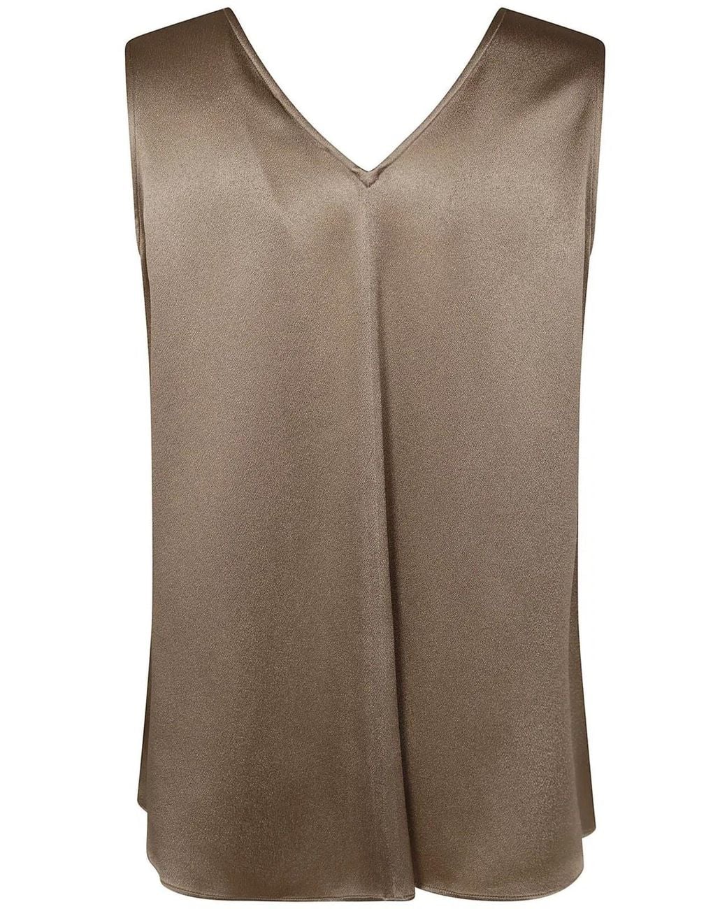 Antonelli Brown Bergamo Top