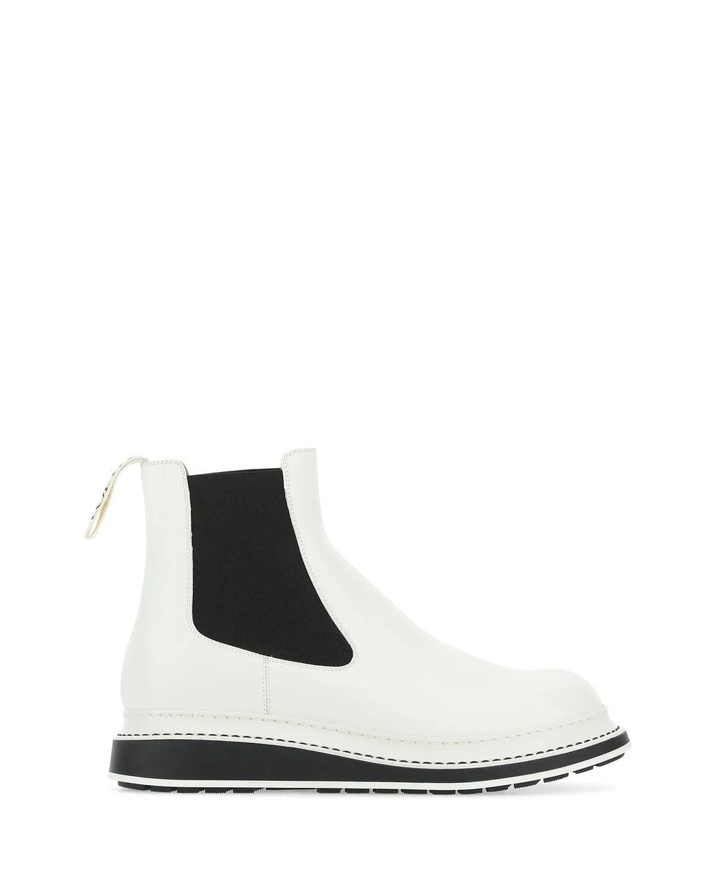 Loewe White Stivali for men