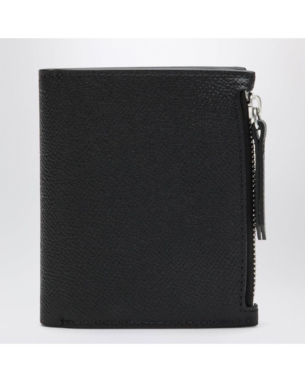 Maison Margiela Black Four Stitches Wallet for men