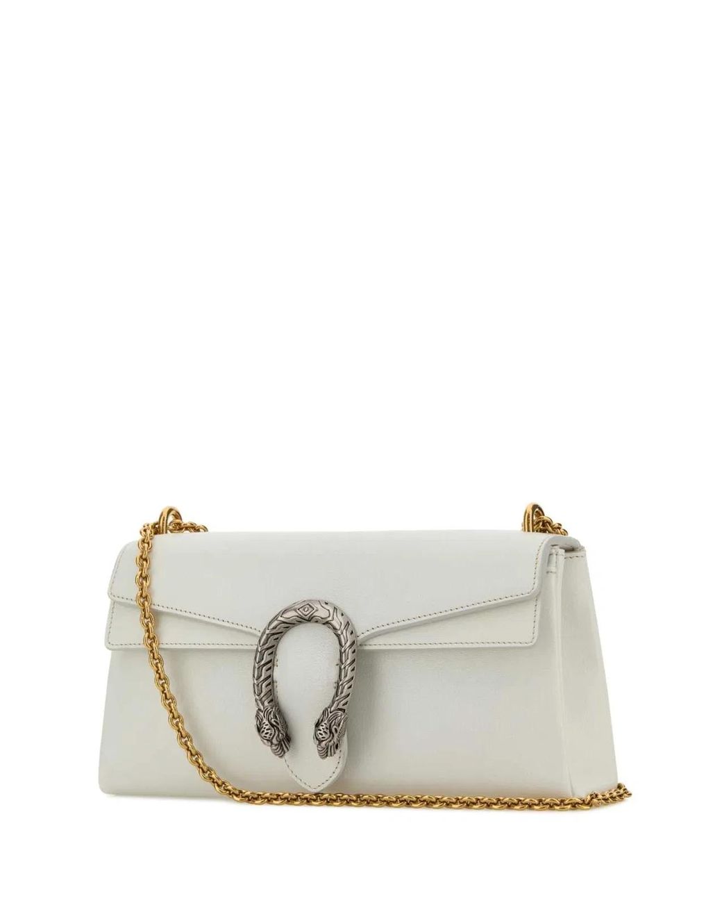 Gucci Gray Leather Dionysus Shoulder Bag