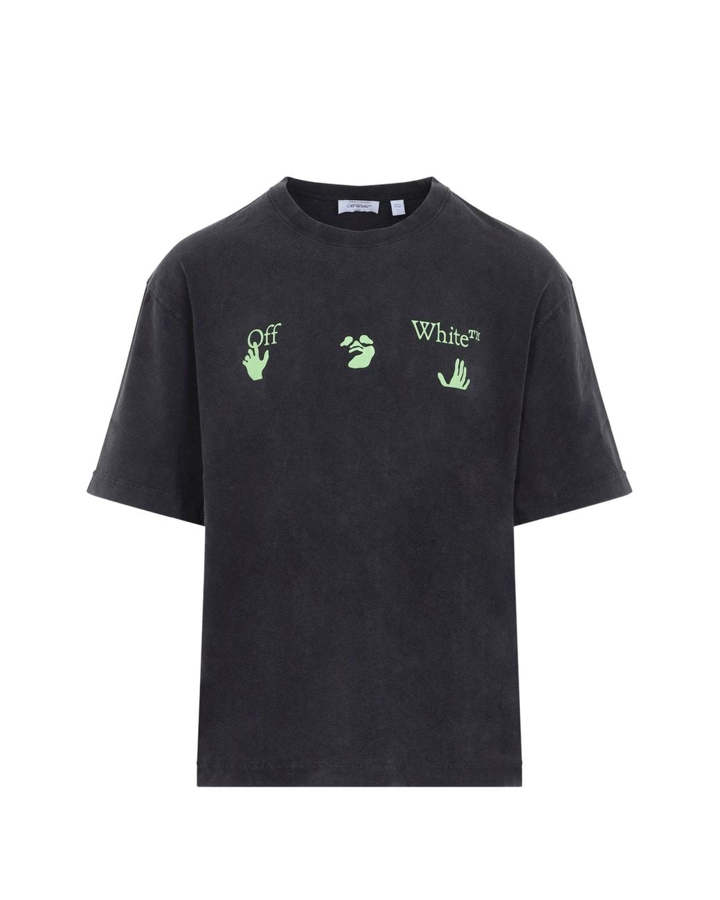 Off-White c/o Virgil Abloh Blue Bacco Arrow Skate Cotton T-Shirt for men