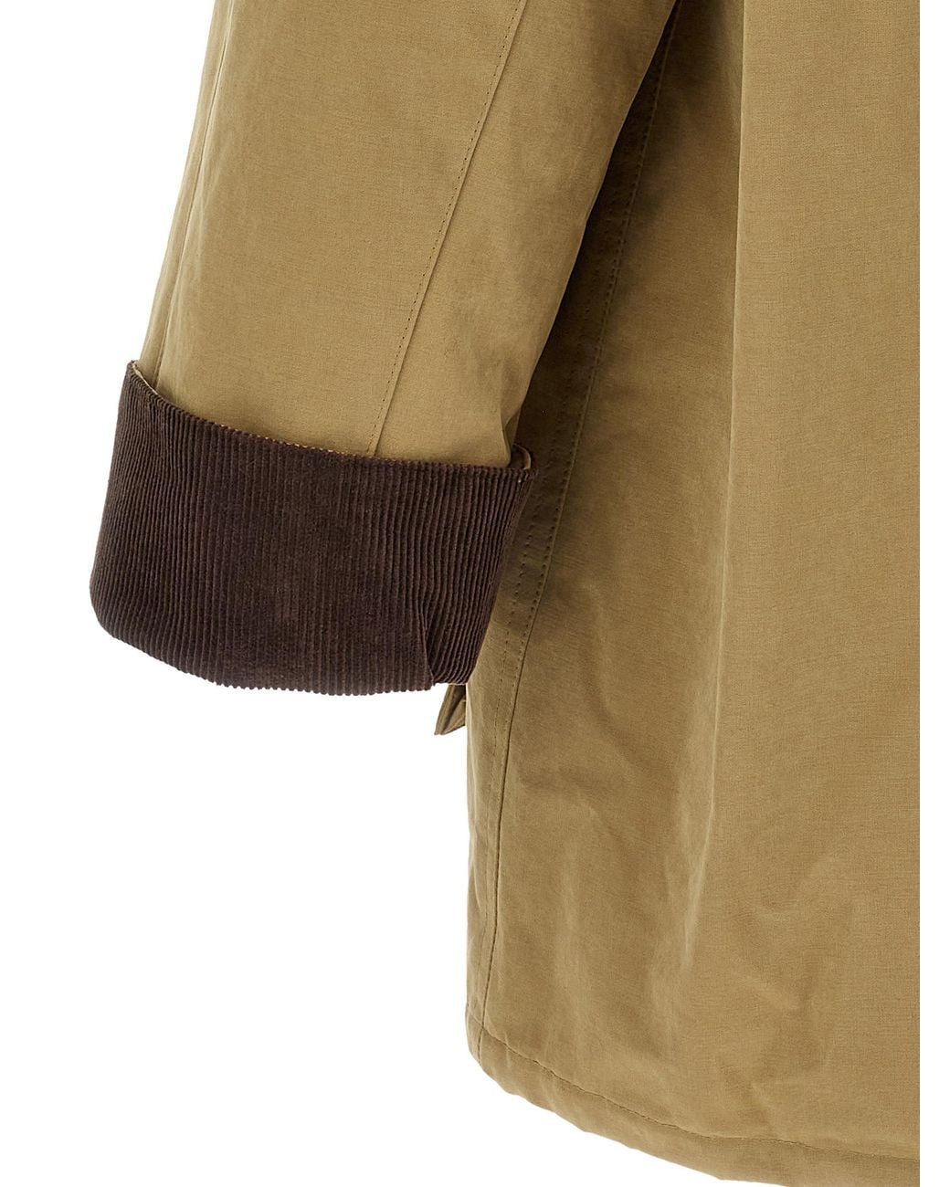DUNST Green Waxed Cotton Jacket for men