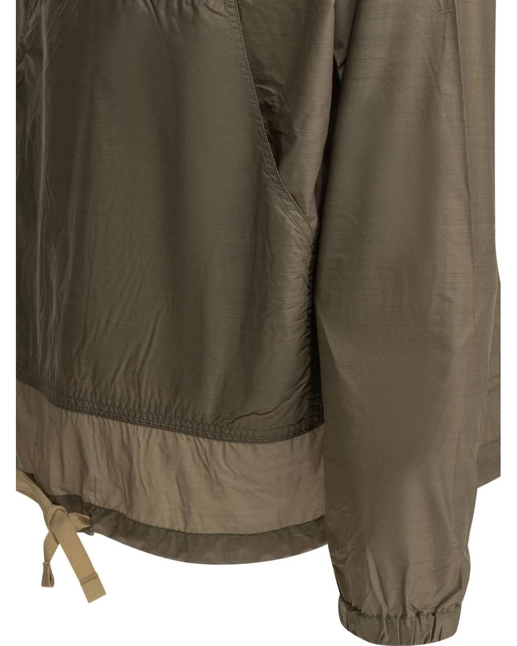 Beams Plus Green Mil Smock Wool Nylon Lightweight Jacket for men