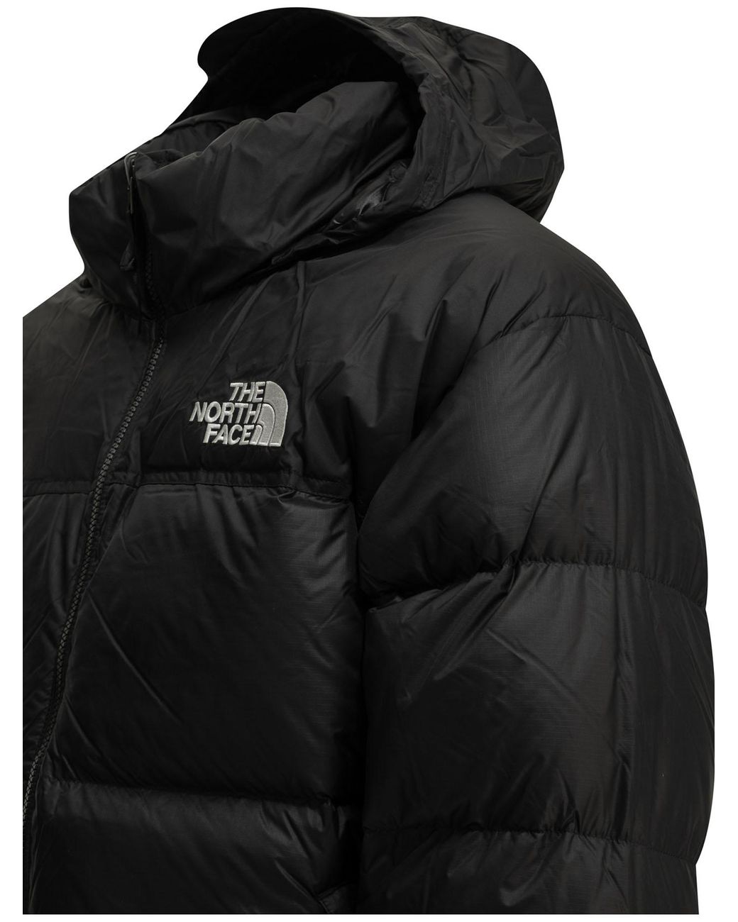 The North Face Black Nylon Recycled Down Recyceld Feathers Jackets Coats for men