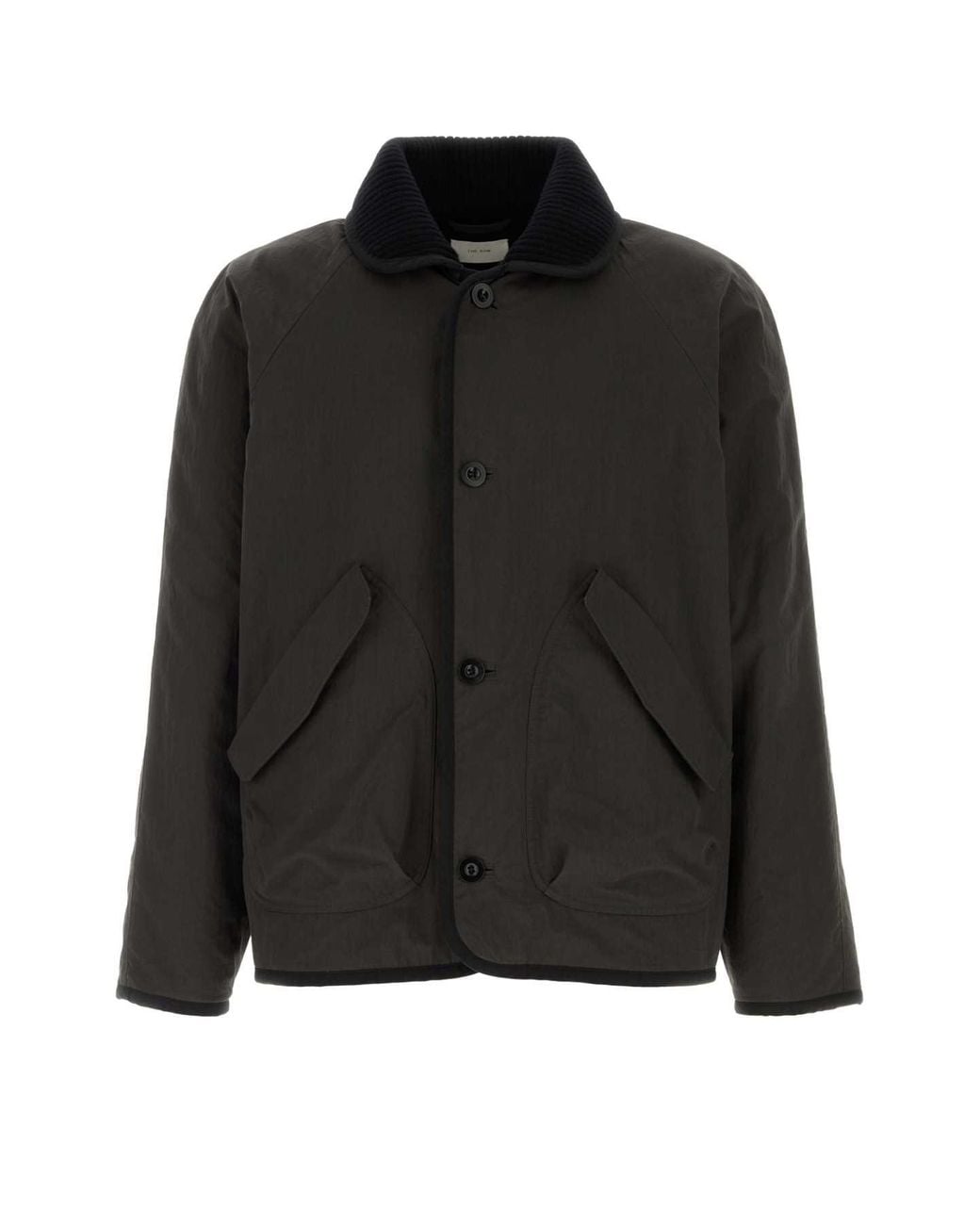 The Row Black Tobias Jacket for men