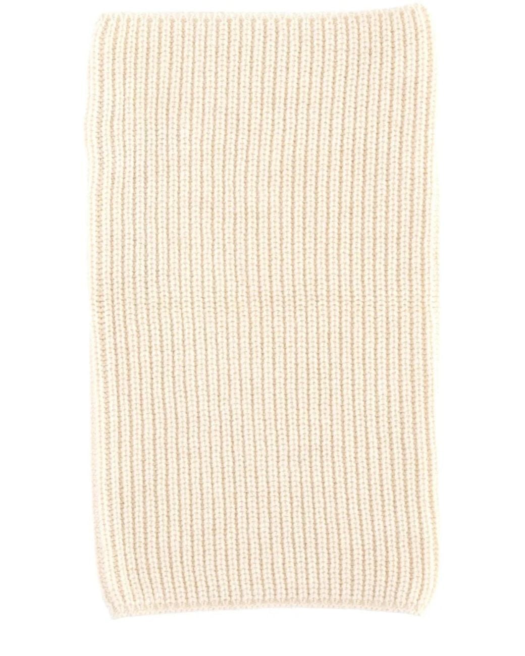 Lemaire Natural Snood Scarf Acrylic for men