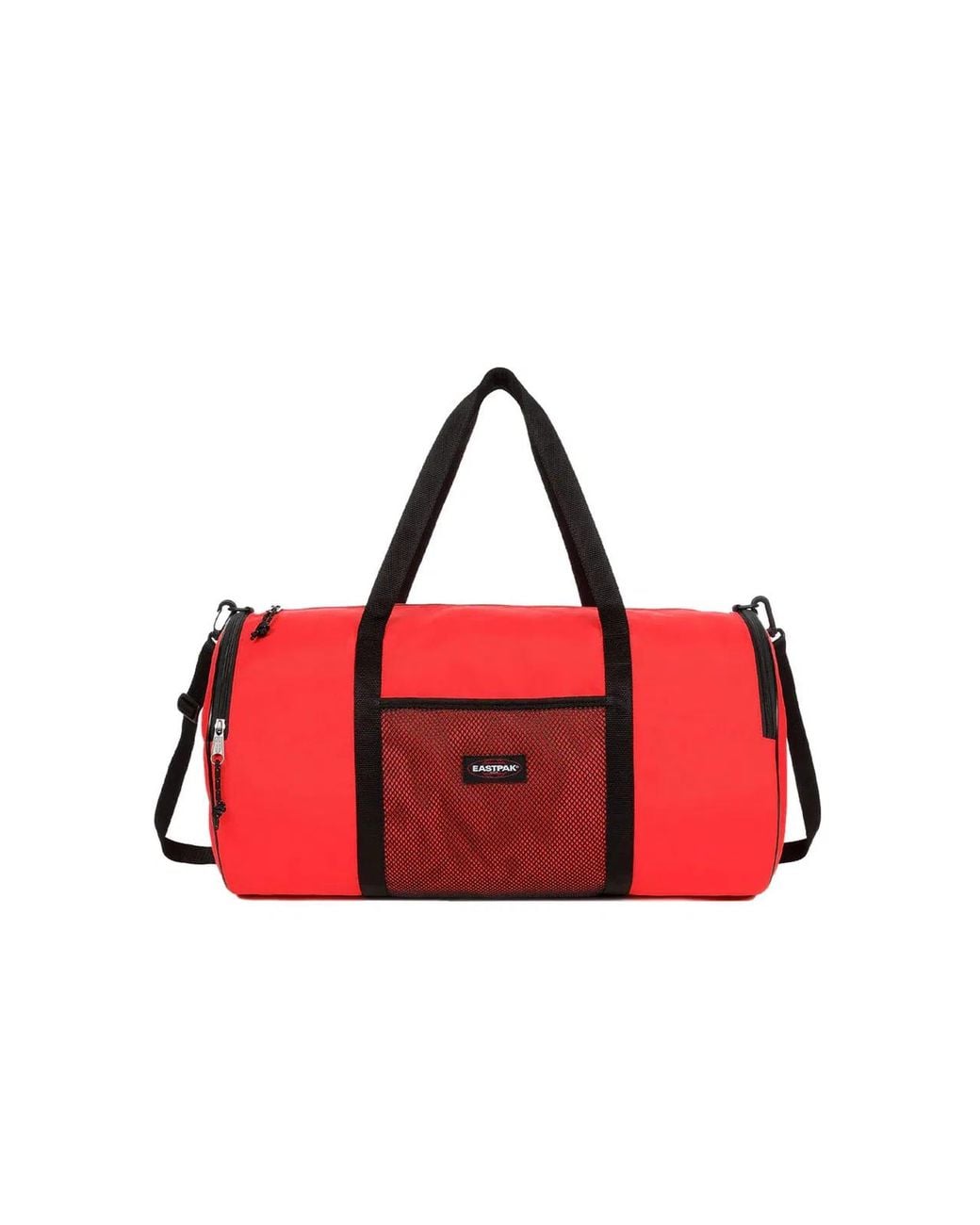 Eastpak Red X Telfar Large Duffel Logo Patch Duffle Bag for men